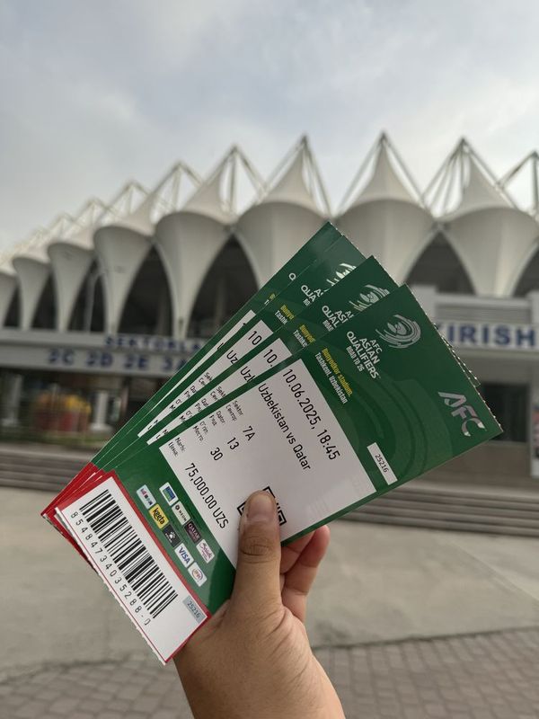 UZB vs QFA (bilet) UZB vs QFA (bilet)