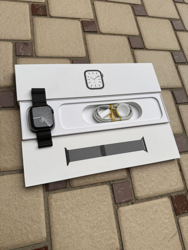 Apple Watch 7 45mm Milanese Loop Stainless Steel Apple Watch 7 45mm Milanese Loop Stainless Steel
