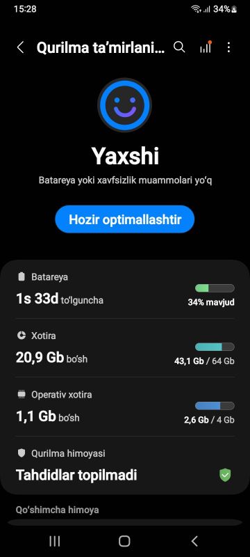 Samsung a 12 aybi yoq 4 /64 tali Samsung a 12 aybi yoq 4 /64 tali
