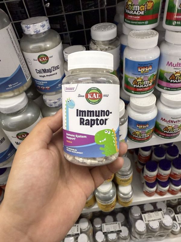 Kal Immuno Raptor 60chewables Kal Immuno Raptor 60chewables