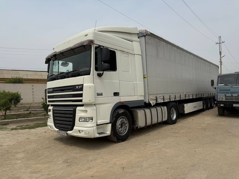 DAF XF460 EURO 5 + KRONE прицеп Сотилади