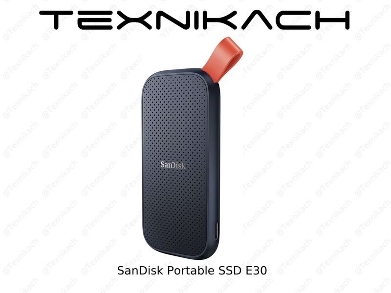 Yangi • SanDisk Portable SSD E30 • Dastavka
