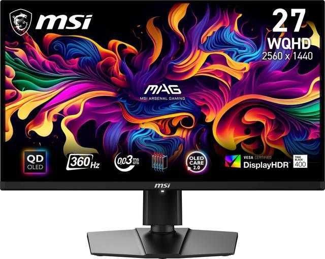 MSI 27" Монитор MAG 271QPX QD-OLED 360HZ