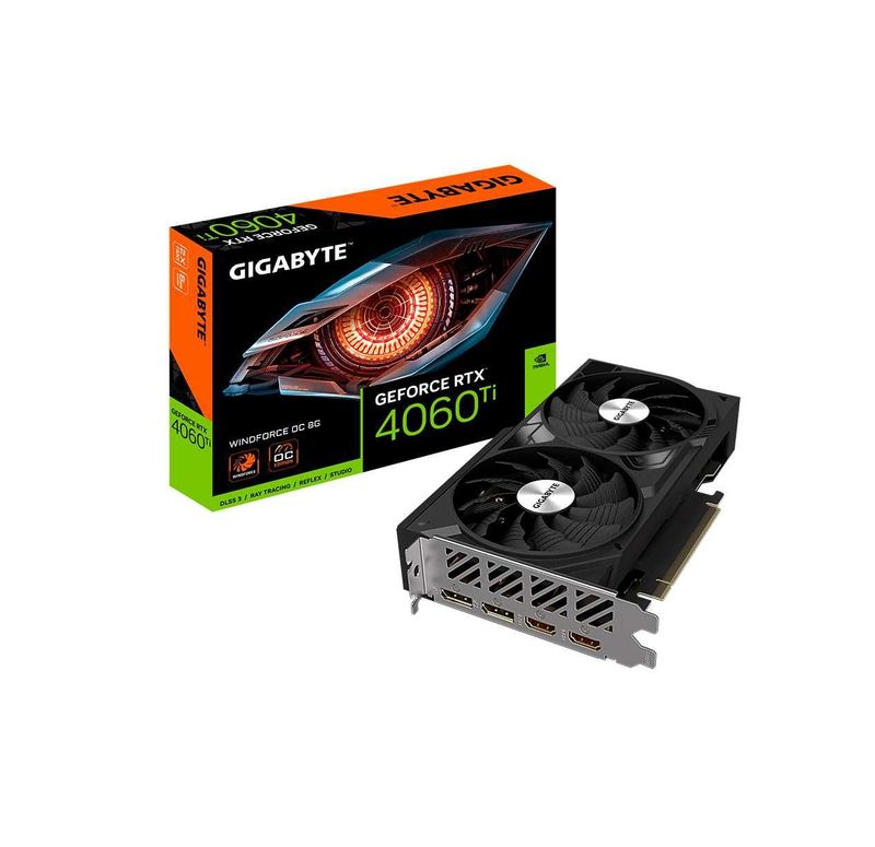 ; Видеокарта GIGABYTE RTX4060Ti 8GB WindForce OC