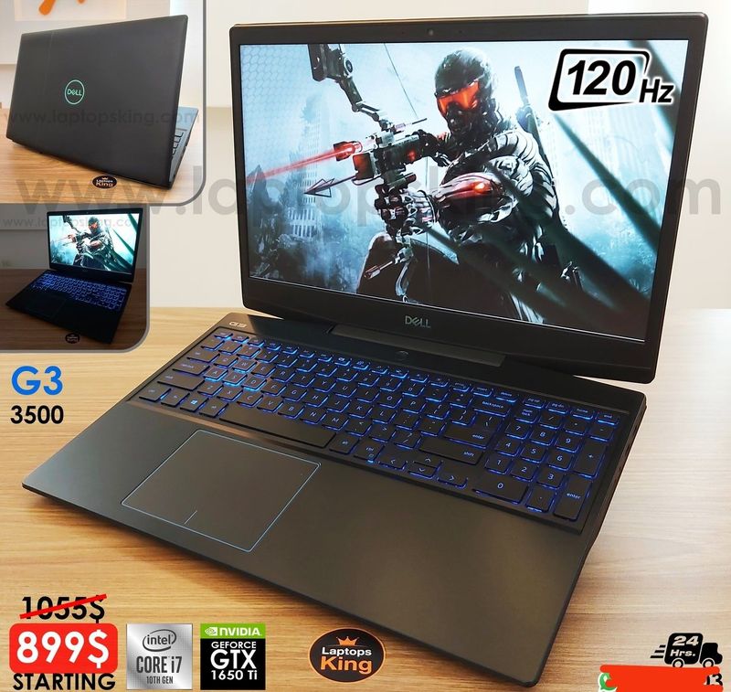 Игровой Dell gtx 1650ti, i5 10th, большой память + сумка мышка