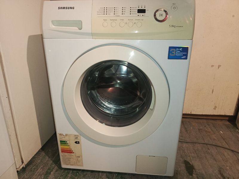 SAMSUNG 5 кг стиральная машинка автомат рабочая SAMSUNG 5 кг стиральная машинка автомат рабочая