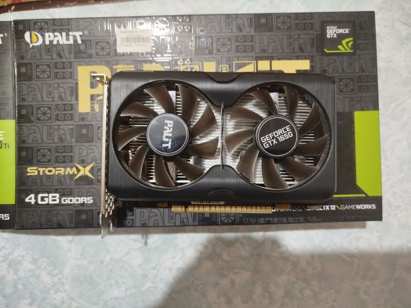 Продаётся видеокарта gtx 1650