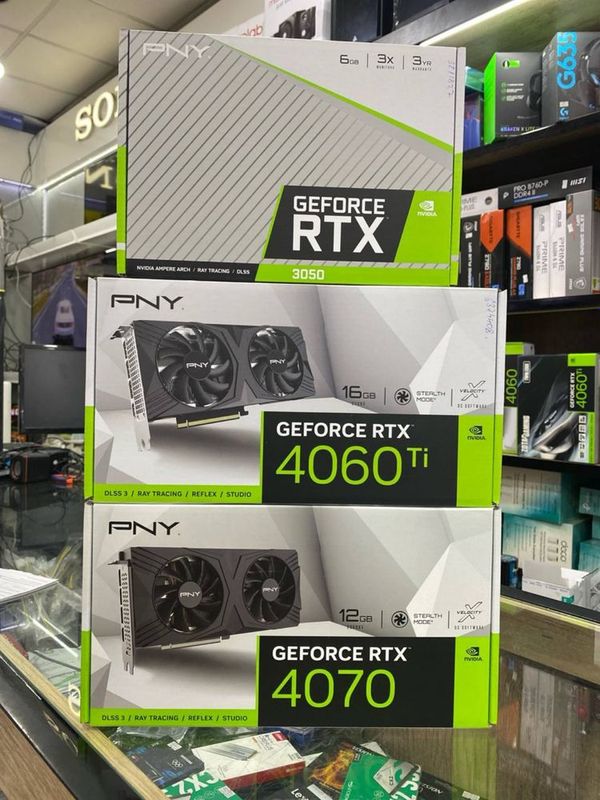 Rtx4060 ti 16gb pny 2fan new