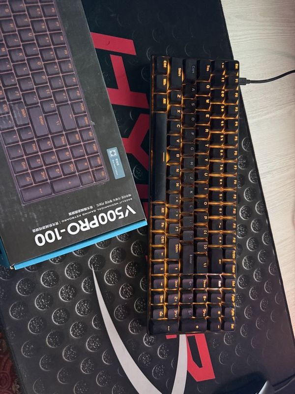 RAPOO V500PRO-100 mexanik klaviatura