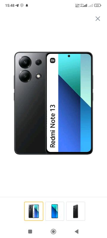 Смартфон Redmi Note 13 8/256 ГБ, черный Смартфон Redmi Note 13 8/256 ГБ, черный