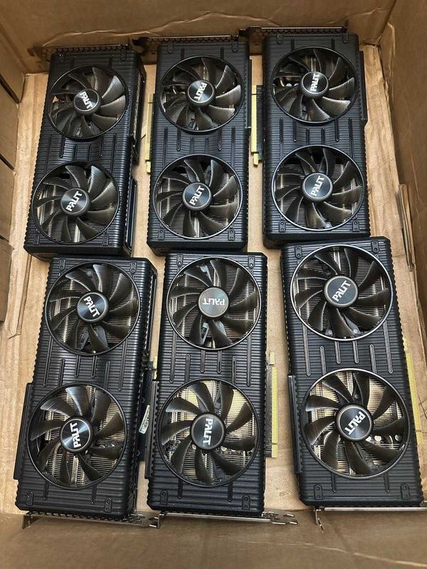 Видеокарты Gainward RTX 2070 8gb / В количестве