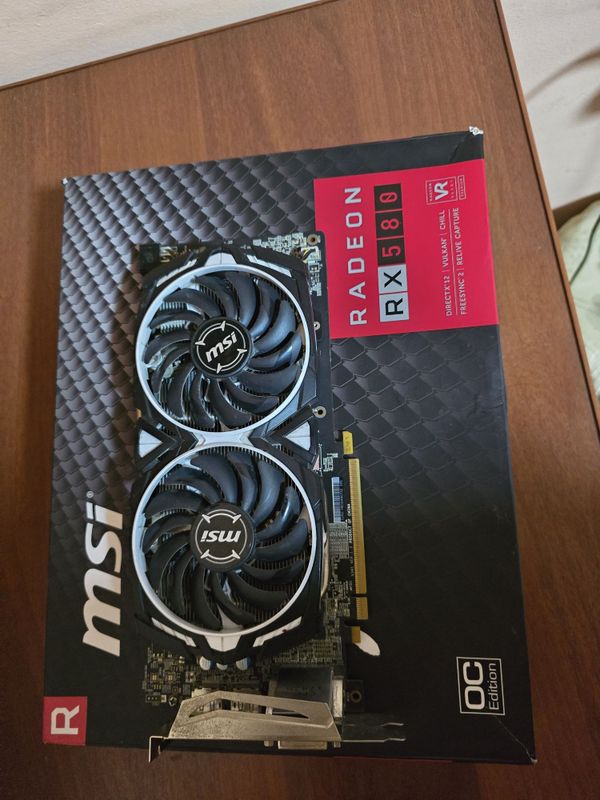 Продаю RX 580 MSI на 8 ГБ Продаю RX 580 MSI на 8 ГБ