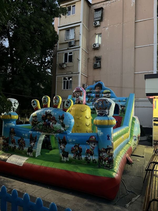 Продаю батут «Щенячий Патруль» — 4×7 м! Отличное состояние! Продаю батут «Щенячий Патруль» — 4×7 м! Отличное состояние!