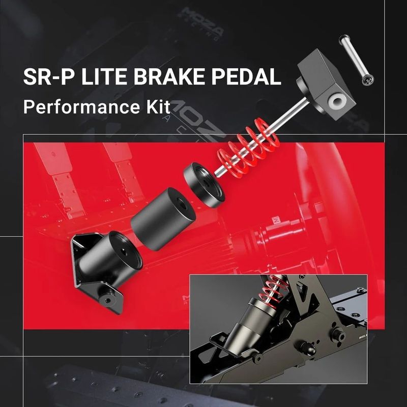 MOZA Racing SR-P Lite Brake Pedal Performance Kit для R3/R5 MOZA Racing SR-P Lite Brake Pedal Performance Kit для R3/R5
