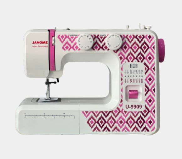 JANOME U-9909 (NEW) — 14 операций, петля-полуавтомат, для точного и аккуратного шитья JANOME U-9909 (NEW) — 14 операций, петля-полуавтомат, для точного и аккуратного шитья
