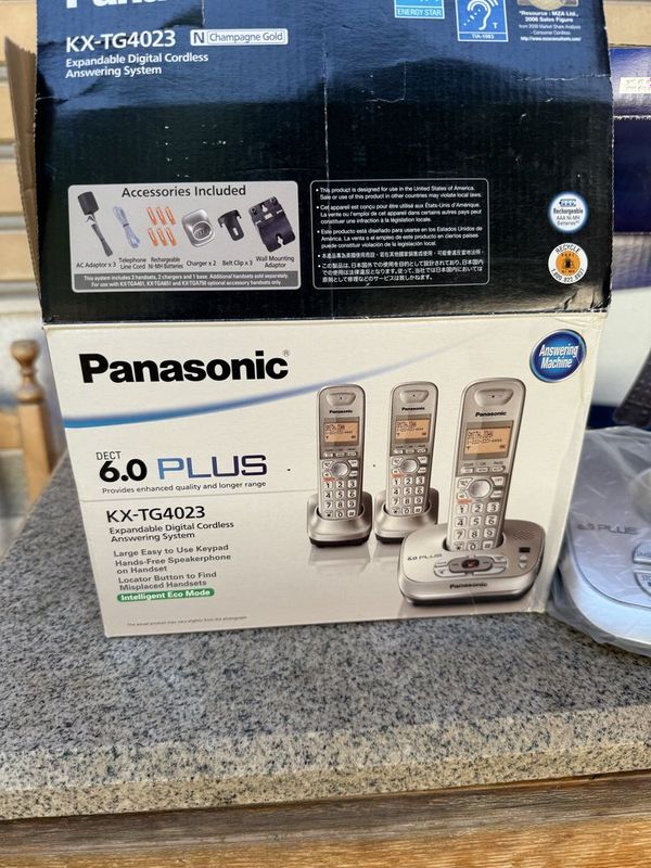 Домашние телефоны от Panasonic абсолютно новые Домашние телефоны от Panasonic абсолютно новые