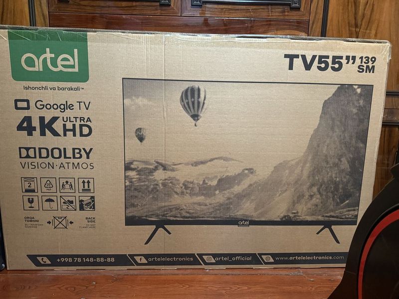 Телевизор Artel 55LU8500 Smart TV /Google TV