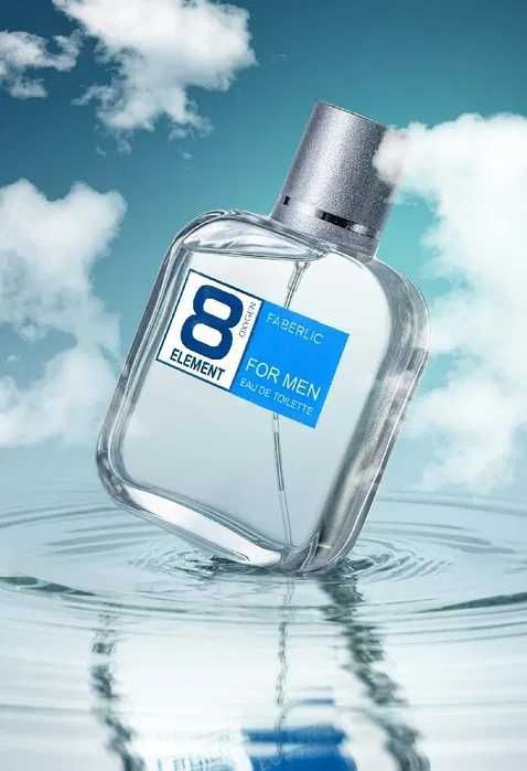 Atir, Faberlic 8 element erkaklar uchun, 100ml Atir, Faberlic 8 element erkaklar uchun, 100ml