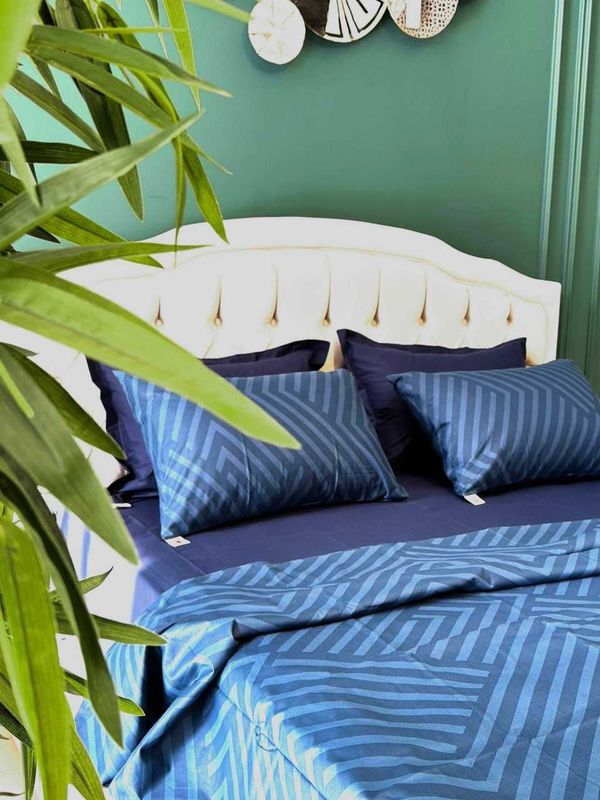 Постельное белье GN-Amerenta Blue - 100% Х/Б (Поплин)