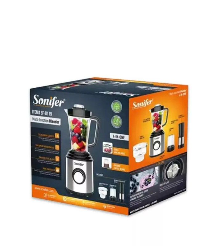 Sonifer 4в1 Блендер, овощерезка, мясорубка, кофемолка sf-8119 Sonifer 4в1 Блендер, овощерезка, мясорубка, кофемолка sf-8119