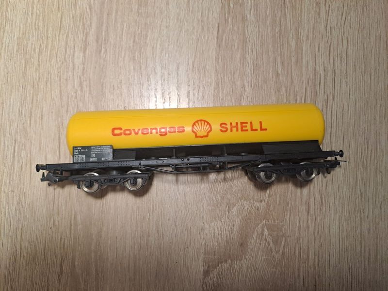 Модель вагона shell масштаб 1 87