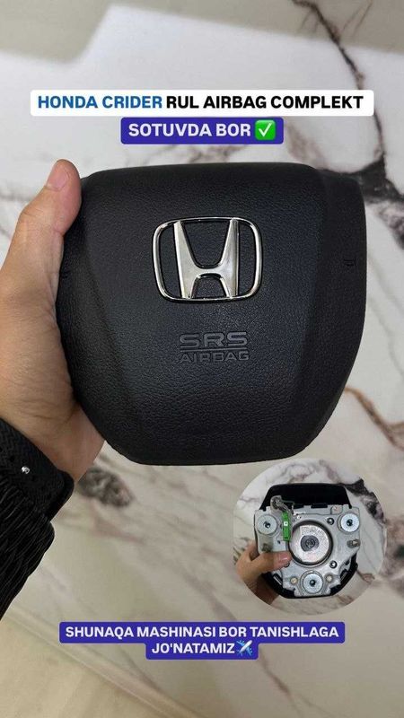 Honda crider rul airbag komplekt