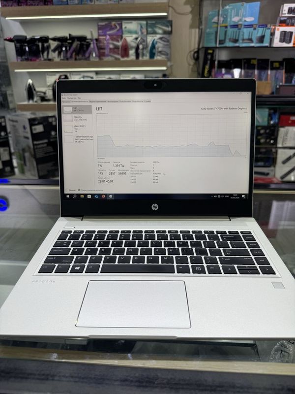 HP Elitebook 745 G6 R5 pro 3500U 8 ГБ DDR4 RAM 256 ГБ SSD 14.0" B/U