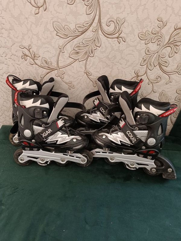 Продам коньки роликовые Cougar в хорошем состоянии Продам коньки роликовые Cougar в хорошем состоянии