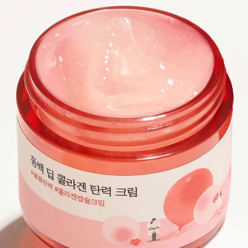 Укрепляющий коллагеновый крем с камелией Round Lab Camellia Deep Collagen Firming Cream Укрепляющий коллагеновый крем с камелией Round Lab Camellia Deep Collagen Firming Cream