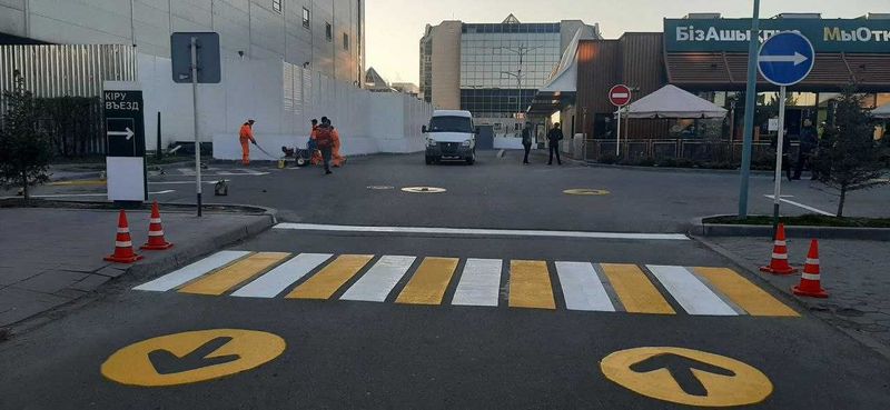 Razmetka yo'l chiziqlari Razmetka yo'l chiziqlari