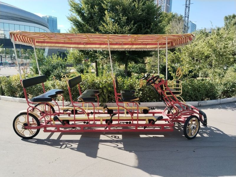 Velosiped tandem. Велосипед тандем