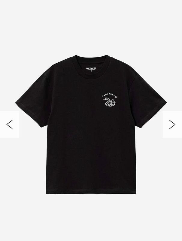 Фотболка CARHARTT с вышивкой на груди Фотболка CARHARTT с вышивкой на груди
