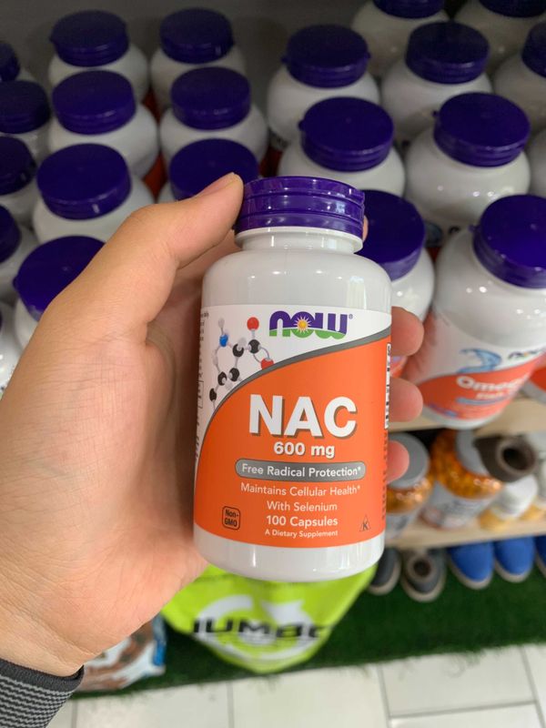 Now Nac 600 mg 100 капсул Now Nac 600 mg 100 капсул