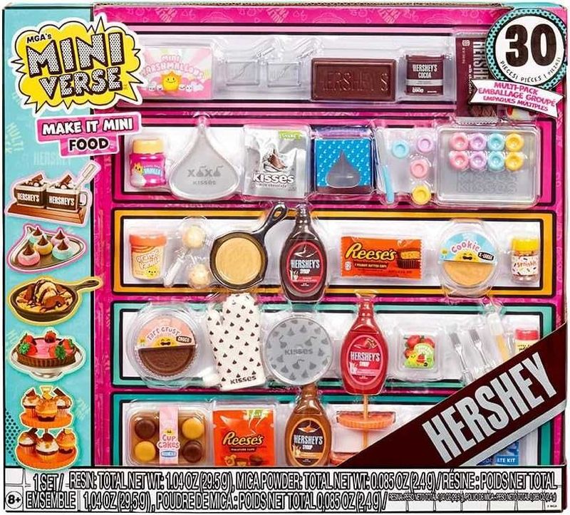 MGA Make It Mini Food Hershey, мини еда, игра MGA Make It Mini Food Hershey, мини еда, игра