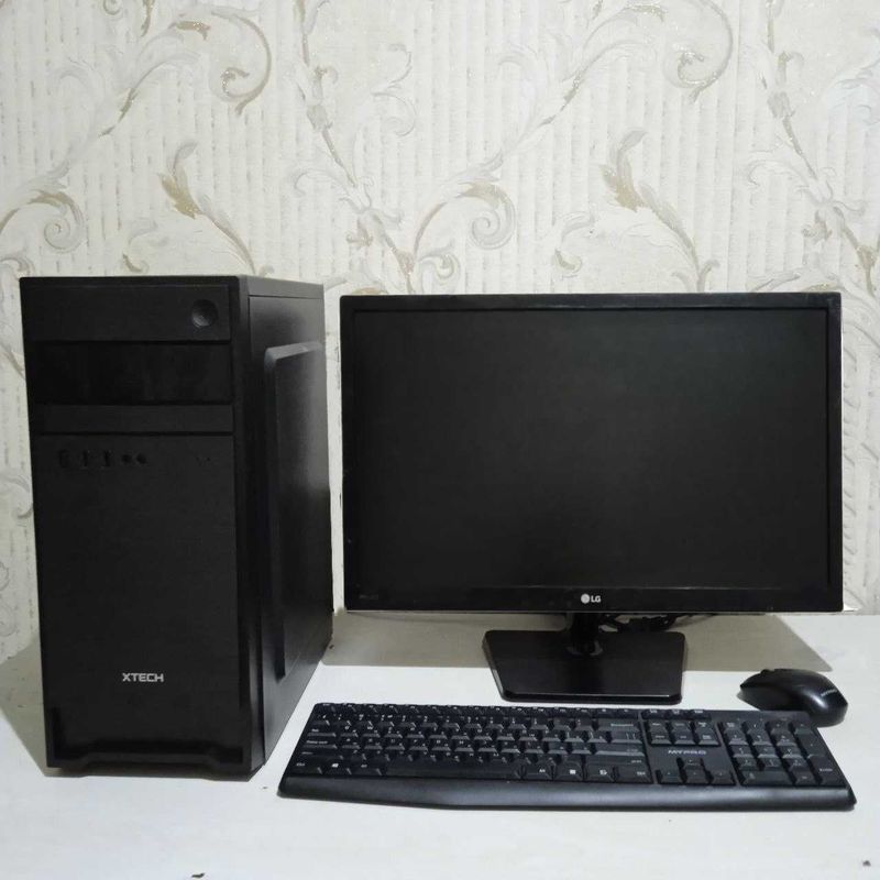 Компьютер игровой 10-го поколения (Core-i3 10100f) + монитор LG 22' Компьютер игровой 10-го поколения (Core-i3 10100f) + монитор LG 22'