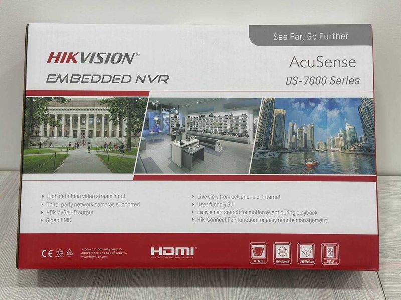 Сетевой видеорегистратор Hikvision DS-7604NXI-K1