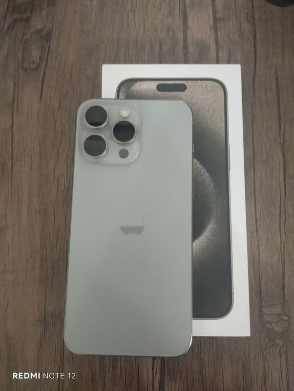 I phone 15 Pro Max, Natural Titanium, 256 Gb I phone 15 Pro Max, Natural Titanium, 256 Gb