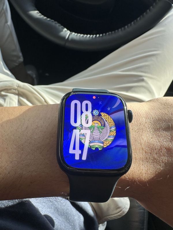 Iwatch 9 45mm Alyumini Blue