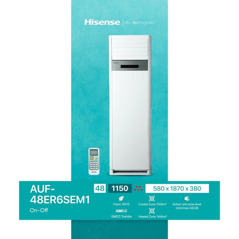 Колонный кондиционер Hisense AUF-48ER6SEM1