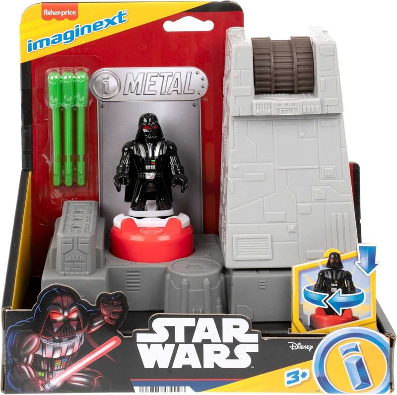 Fisher-Price Star Wars Death Star с металлическим Дартом Вейдером Fisher-Price Star Wars Death Star с металлическим Дартом Вейдером