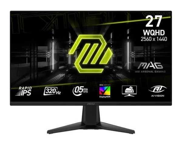 27" Монитор MSI MAG 275QF 2K 320HZ IPS 27" Монитор MSI MAG 275QF 2K 320HZ IPS