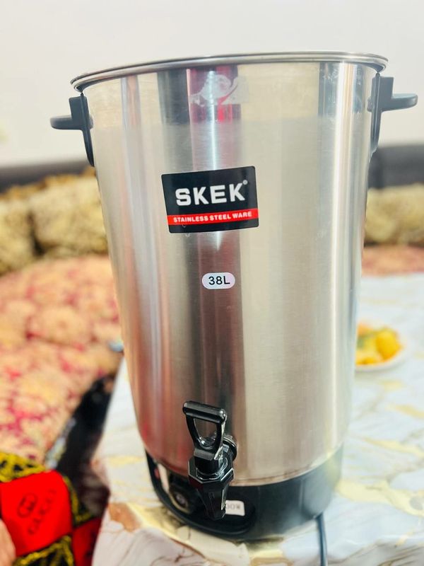 Электрический Самовар SKEK 38литр нержавейка Электрический Самовар SKEK 38литр нержавейка