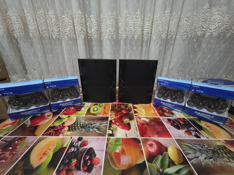 Ps3 super slimlar sotiladi Koreyadan kelgan xotirasi 500GB