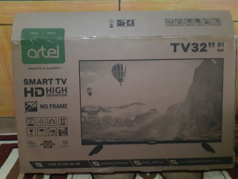Artel 32 smart galasavoy televizor yangi