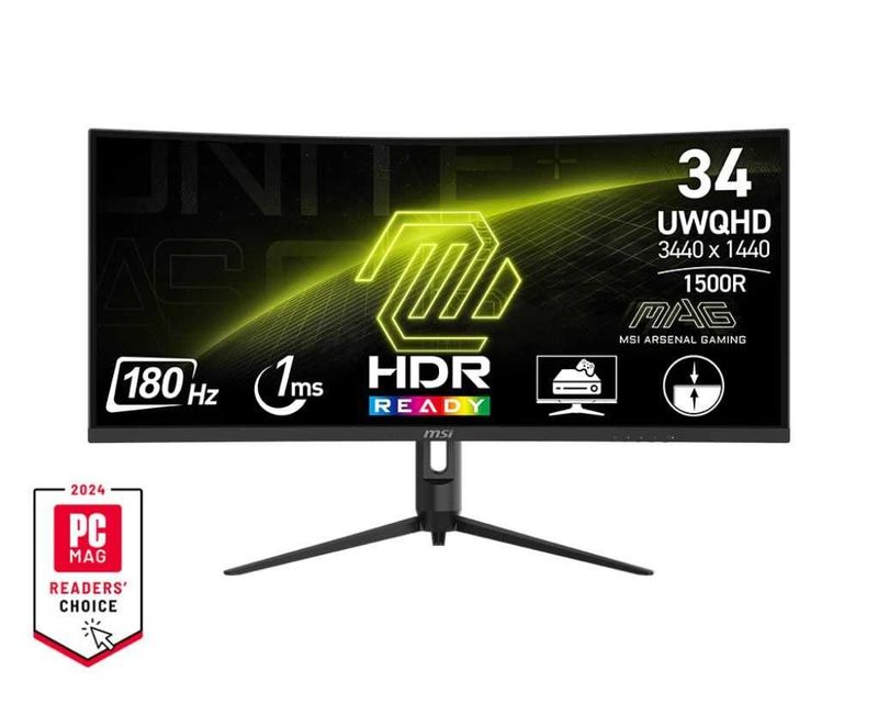 MSI MAG 342CQR E2- 34-inch Gaming Curved Monitor