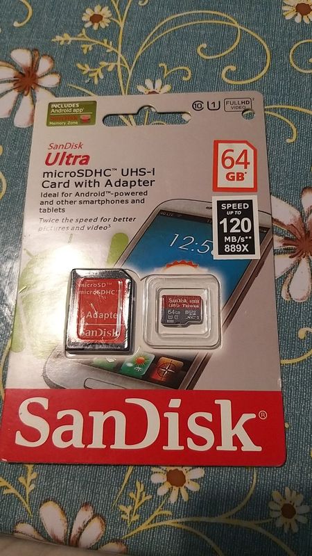 карта памяти Sandisk 64GB карта памяти Sandisk 64GB