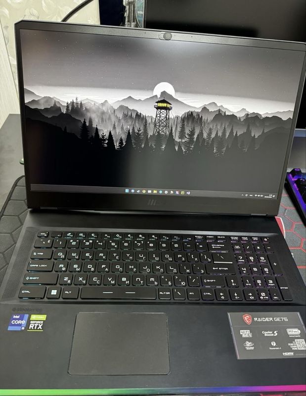 Мощный ноутбук 17.3” с i9 и RTX 3060 - идеальное состояние! Мощный ноутбук 17.3” с i9 и RTX 3060 - идеальное состояние!