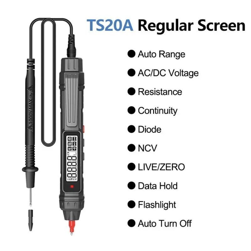 Мультиметр TS20A режим авто