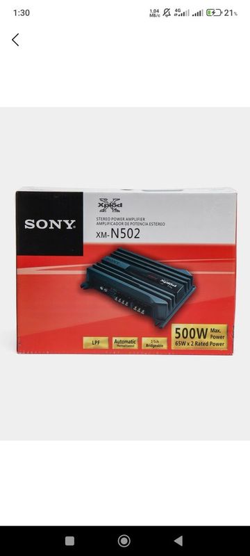 Sony ulisitel 2 kanalli 500 wat Sony ulisitel 2 kanalli 500 wat
