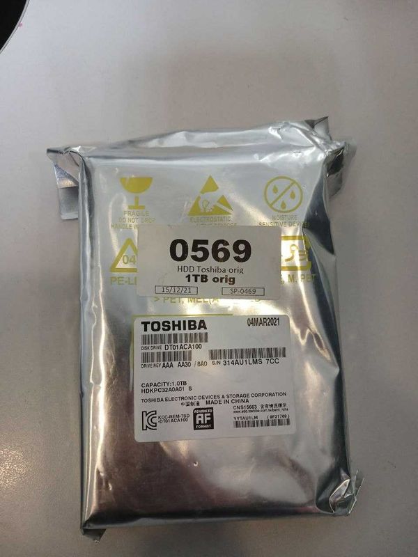 ПРОДАЕТЬСЯ! Внутренний жесткий диск - Toshiba 1 TB ПРОДАЕТЬСЯ! Внутренний жесткий диск - Toshiba 1 TB